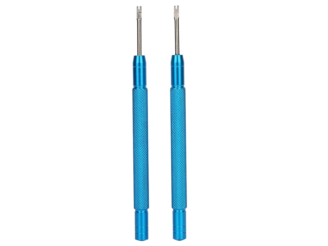 2 Herramientas Para Desmontar Y Reparar Manecillas De Reloj, De Acero Aleado Con Mango Antideslizante.