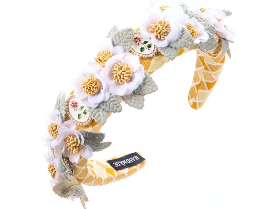 Diadema Floral De Estilo Campestre, Ideal Para Primavera, Acampadas, Fotografía Y Para Añadir Un Toque De Fantasía.