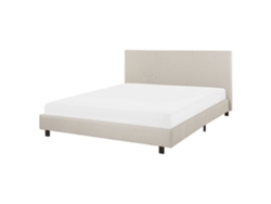 Cama de agua BELIANI Albi de Poliéster Beige 175x211x94