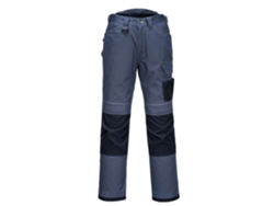 Pantalón Elástico Y Ligero Pw3 - Alta Visibilidad Gris Negro / 42