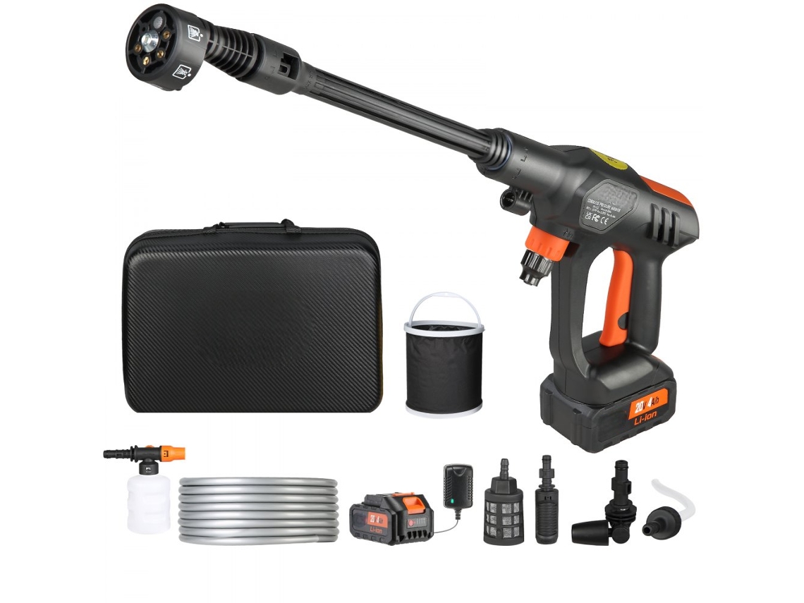 Máquina de limpieza ultrasónica portátil de 20 V con presión ajustable Tekmaquinas