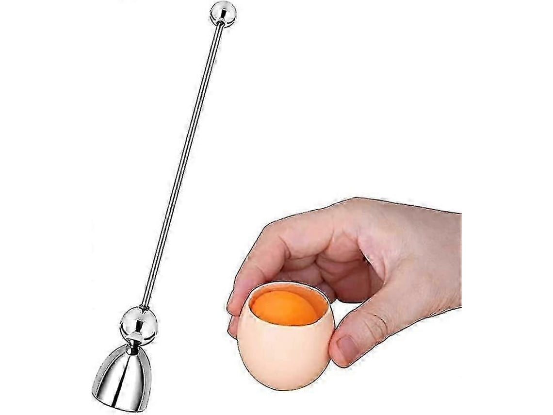 Abridor de huevos para café y desayuno, de acero resistente, Rosewell
