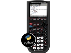 Calculadora Python Texas Instruments Ti 82 Ad Edition, color negro
