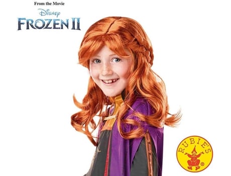 Peluca RUBIES Anna Frozen 2 Infantil