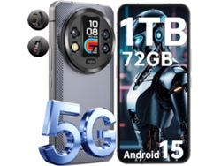 Smartphone Resistente 5g Oukitel Wp200 Pro 72 Gb 1 Tb 6.7" Fhd+ 120hz 8800 Mah 108mp + 32mp Nfc Otg Gris