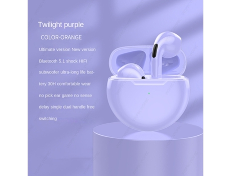 Auriculares Bluetooth True Wireless Tws 5.0 para Iphone Xiaomi Pro6 Tws 5.0 para Iphone Xiaomi Pro6