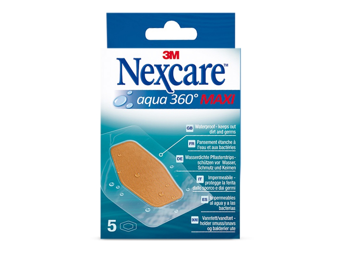Apósitos 3M Nexcare Aqua 360 5 10X6 cm