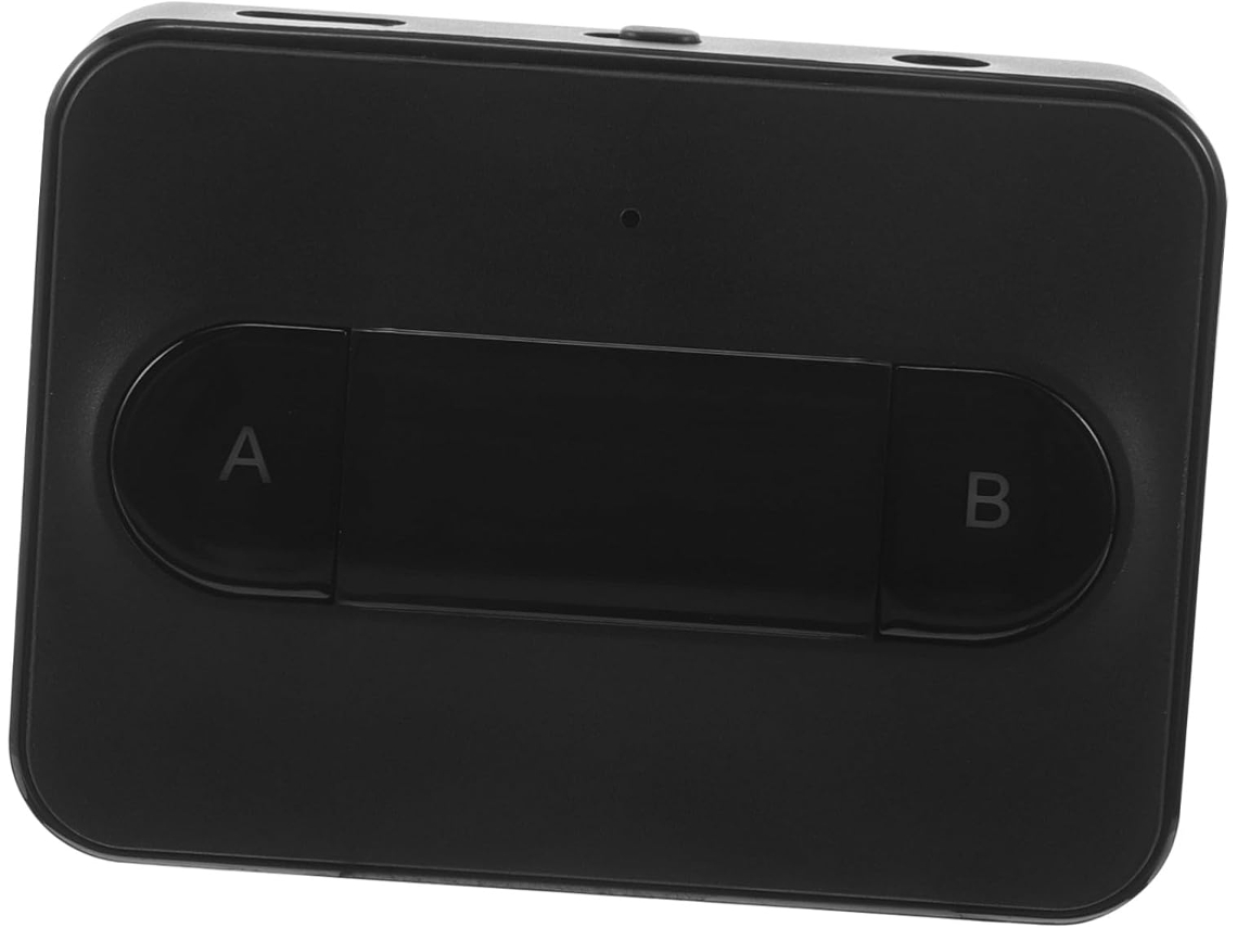 Jortmrd Adaptador Transmisor Auriculares Dobles, Inalã¡mbrico.