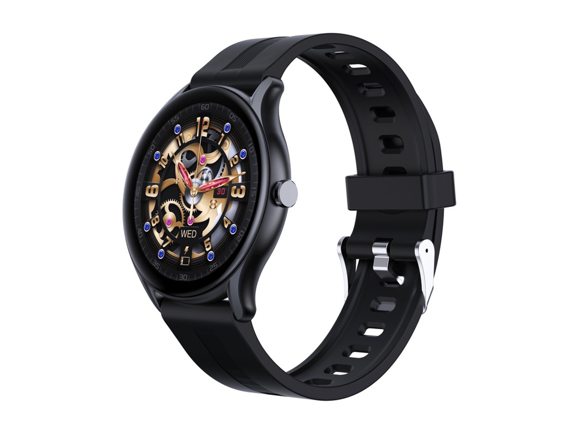 Smartwatch YIZHOOD TE603 1.32” Pantalla HD IPS Compatible con iPhone y Android Negro