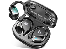 Auriculares Deportivos Bluetooth 5.4 75h Ipx8 Cancelación Ruido Enc 4 Micrófonos Usb-c