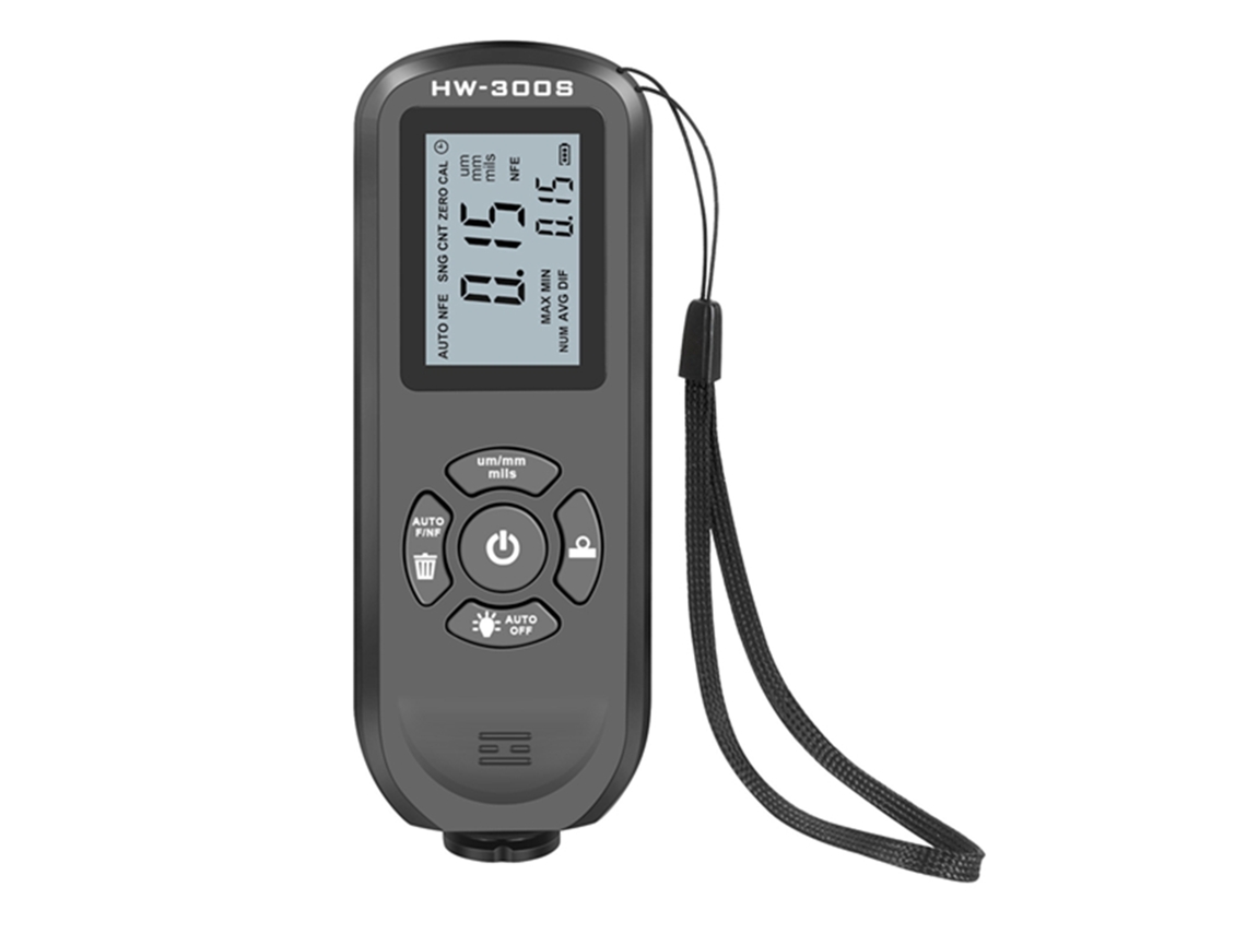 Medidor Digital De Espesor De Recubrimiento Con Alta Precisión Y Pantalla Lcd Retroiluminada.