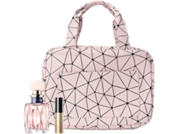 Trousse De Toilyte Suspendue Pour Voyage - Maquillage Avec 4 Compartiments Y Crochys Boîte