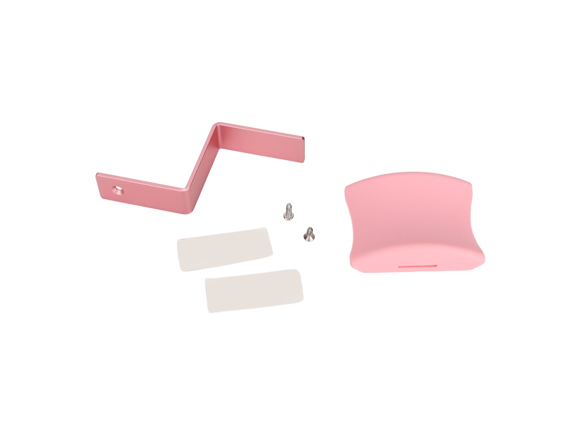 Soporte Universal Metálico Para Auriculares Con Adhesivo Para Escritorio, Compatible Con Sennheiser Hd598, Hd650 Y Hd700 (rosa)