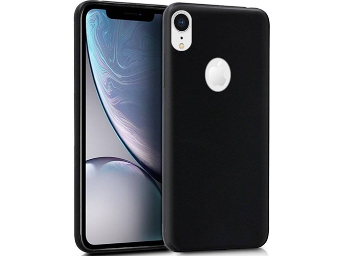 Funda iPhone XR COOL Silicona Negro