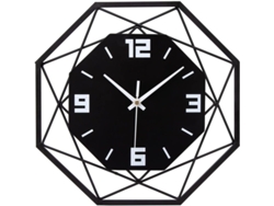 Reloj De Pared Silencioso De Metal Y Madera De 30 Cm (sin Tictac) Para Sala De Estar, Dormitorio, Cocina U Oficina.