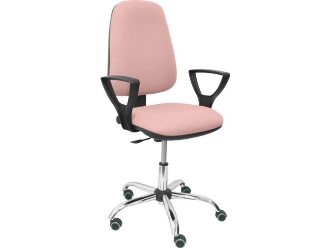 Silla de Escritorio Operativa PYC socovos Rosa BF con ruedas antiarañazos (Brazos Fijos - Tejido)