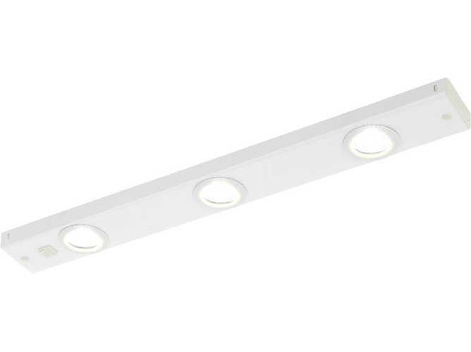 RÉGUA EGLO KOB LED 3X2.3W C/INT 780LM BR