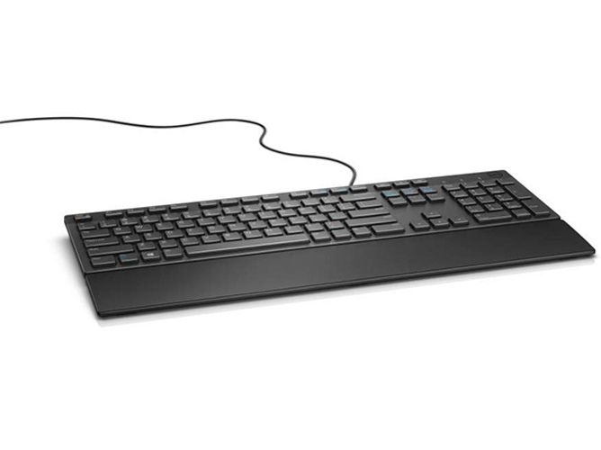Teclado DELL KB216 (Con Cable - Layout Alemán - Teclado Numérico)