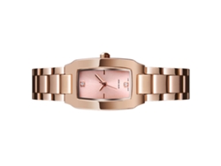Reloj De Cuarzo Skmei Para Mujer Con Brazalete De Acero Inoxidable, Resistente Al Agua Hasta 3 Atm.