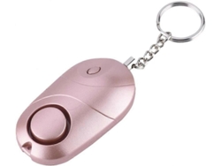 Llavero con alarma personal de 130 dB, luz LED de emergencia para autodefensa Silbo Security