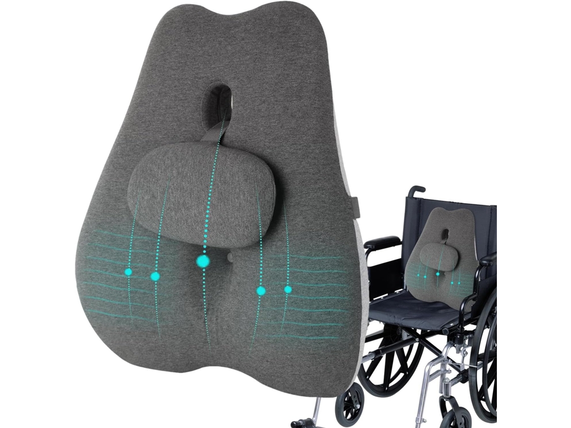 Cojín Lumbar De Espuma, Cojín De Soporte Lumbar De Espuma, Soporte Ergonómico Para La Espalda.