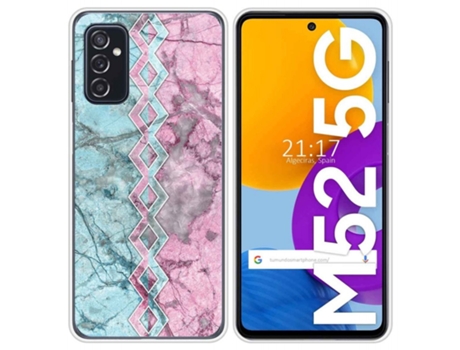 Carcasa Samsung Galaxy M52 5G TUMUNDOSMARTPHONE Dibujos Multicolor