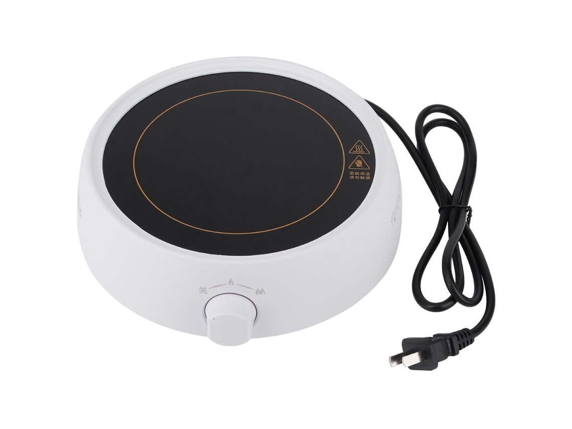 Minicocina Eléctrica Silenciosa Para Uso Doméstico Con Placa Calefactora De Cerámica De 800 W Y 2 Modos Ajustables.