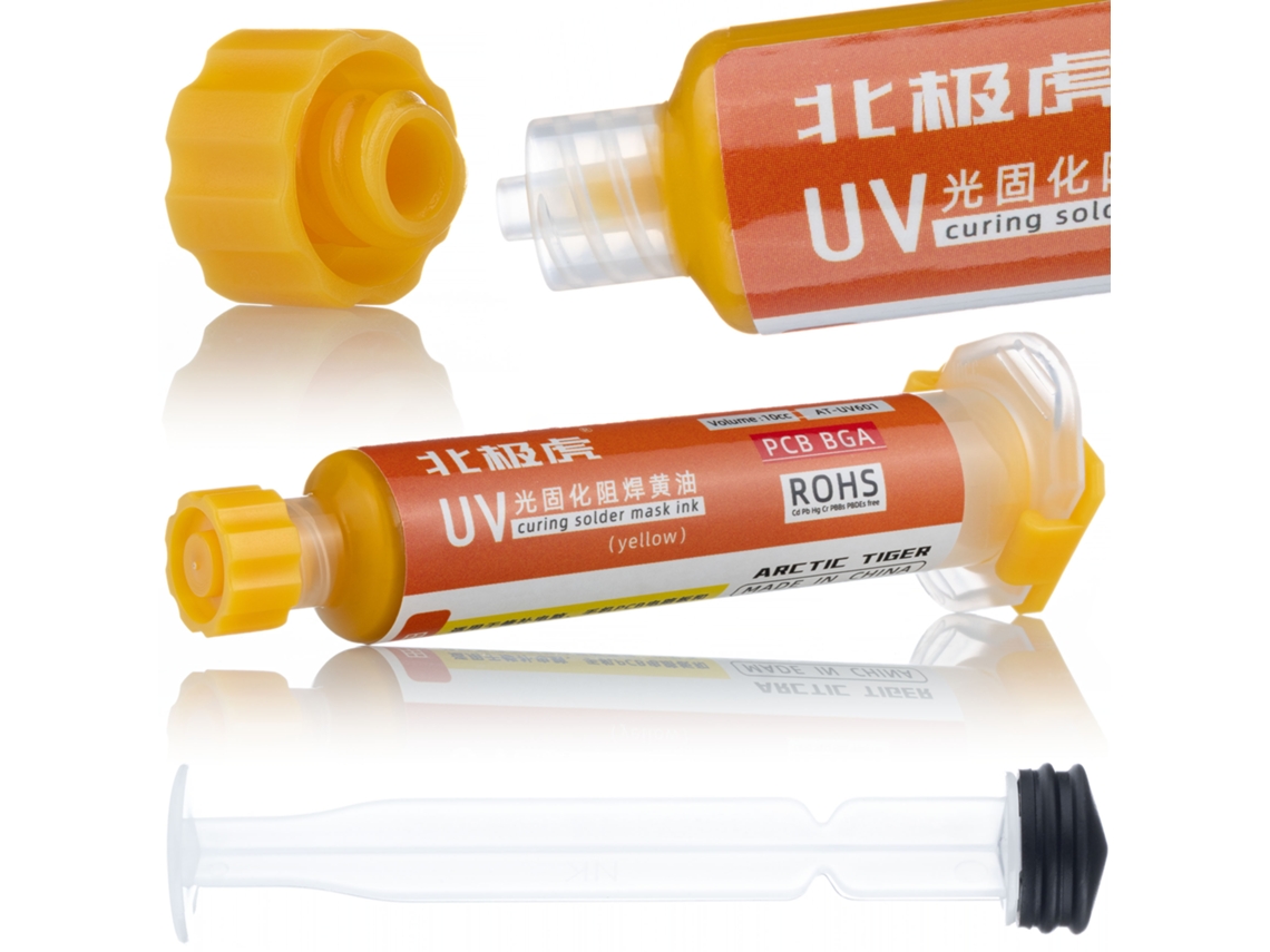 Máscara de soldadura Pomarańczowa 10ml Z Tłoczkiem
