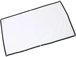 Pantalla De Proyección Plegable Portátil De Poliéster, Textura Suave Y Duradera, Para