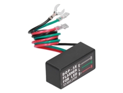 Relé intermitente LED universal DOP-3x 12 V CC 20 A para coche y motocicleta