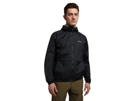 Chaqueta Impermebale para Hombre NAPAPIJRI (XL - Negro)