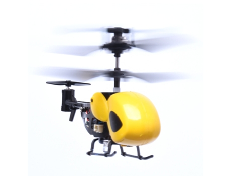 Mini Rc Volando Rc Helicóptero 2Ch Radio Teledirigido Aviones Teledirigidos Amarillo