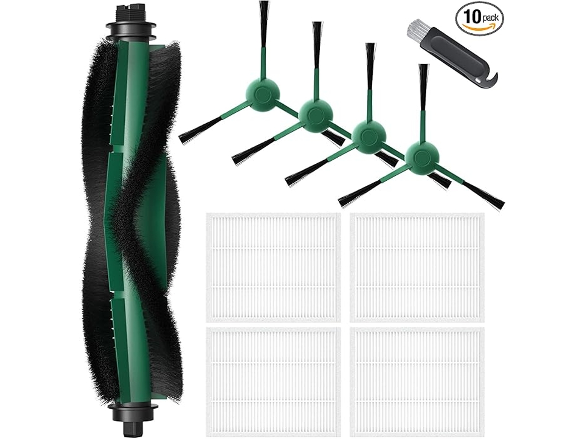 Repuestos para Irobot Roomba 105 Vac, Y0140, Q0120, Y0110, 105 Combo, Robot Aspirador, Set de 10 Piezas Siurn