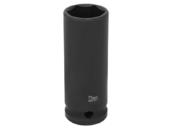 Vaso De Impacto Profundo Métrico De 1/2 Pulgada (21/22/24 Mm), 6 Puntas, Acero, Neumático.