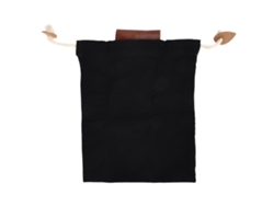 Bolsa De Recolección De Cuero Y Lona Con Cinturón Plegable Para La Recolección De Frutas Y Acampada.