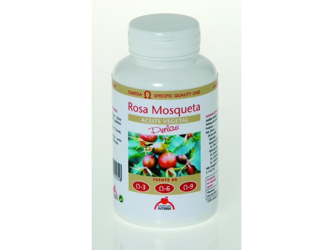 Complemento Alimentar INTERSA Rosa Mosqueta 100 (40 Cápsulas)