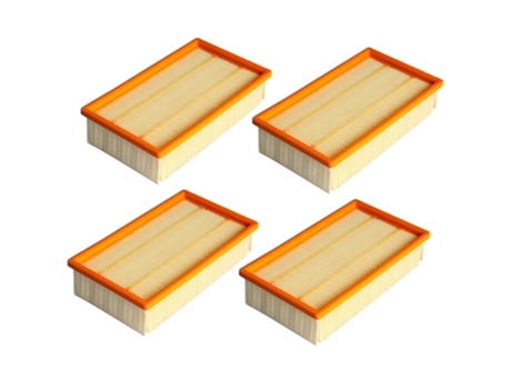 Kits de repuestos de 4 piezas, filtro Hepa para Karcher Nt25 Nt35 Nt360 Nt45/1 Nt55/1 Nt361 Nt561 Nt611, filtro de aspiradora