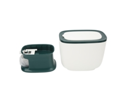 Dispensador De Arroz Doméstico De Gran Capacidad Con Retorno Automático, Recipiente De Almacenamiento Verde Con Taza