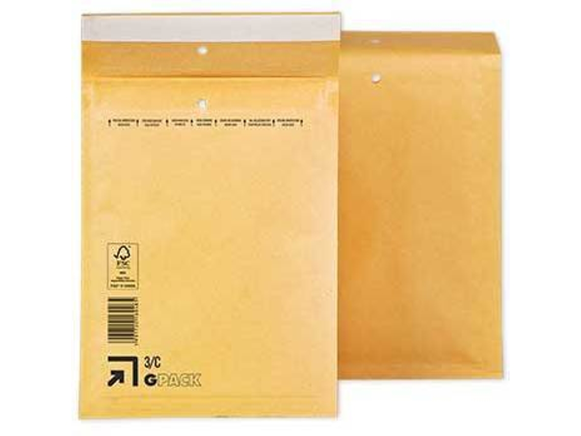 Sobre Air-Bag Kraft Nº 0 (150 x 215 mm)