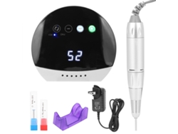 Pulidora De Uñas Eléctrica Portátil De 30000 Rpm Con Ajuste De Velocidad (100-240 V) Enchufe Estadounidense