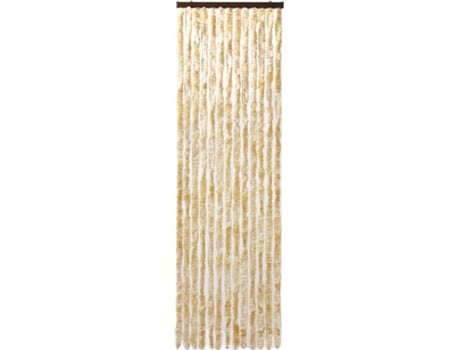 vidaXL Cortina mosquitera beige chenilla 56x200 cm