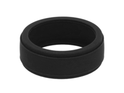 Funda De Silicona Suave Y Elástica Para Anillo Inteligente, Resistente A Los Arañazos, Para Hombres Y Mujeres, Color Negro, Tallas 11, 12 Y 13.