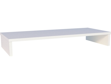 Soporte TV HENOR (Blanco - Madera - 85x35x12 cm)