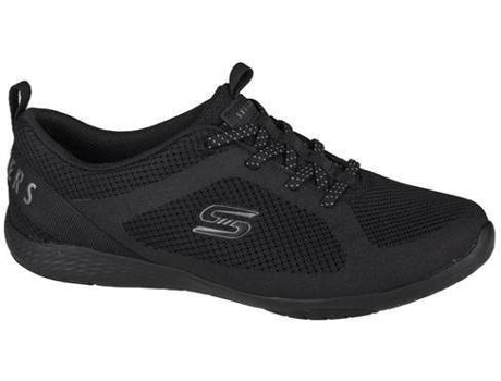 Botas SKECHERS Malla Arejada Mujer (35 - Negro)