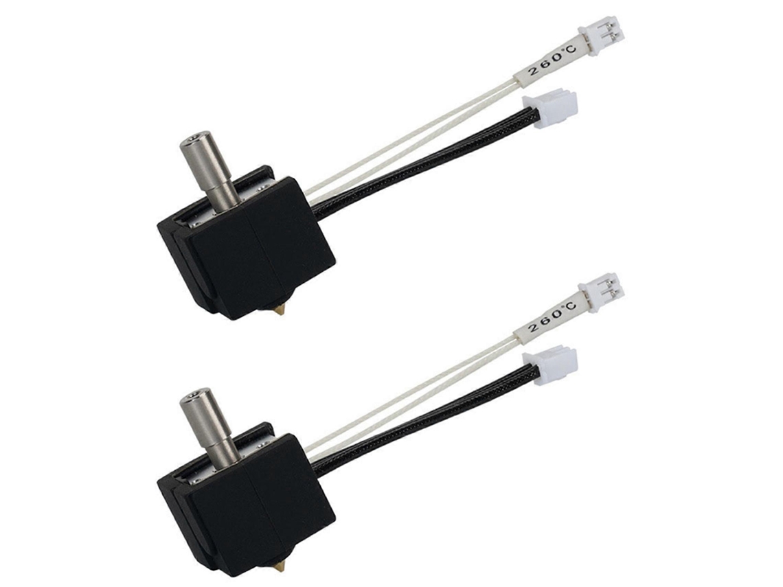 2x 3d Printer Hotend Kit For Ender 3 V3 Se Heatbreak/ Cartridge/ Heating Block For Creality Ender3-v3-se Extruder Parts