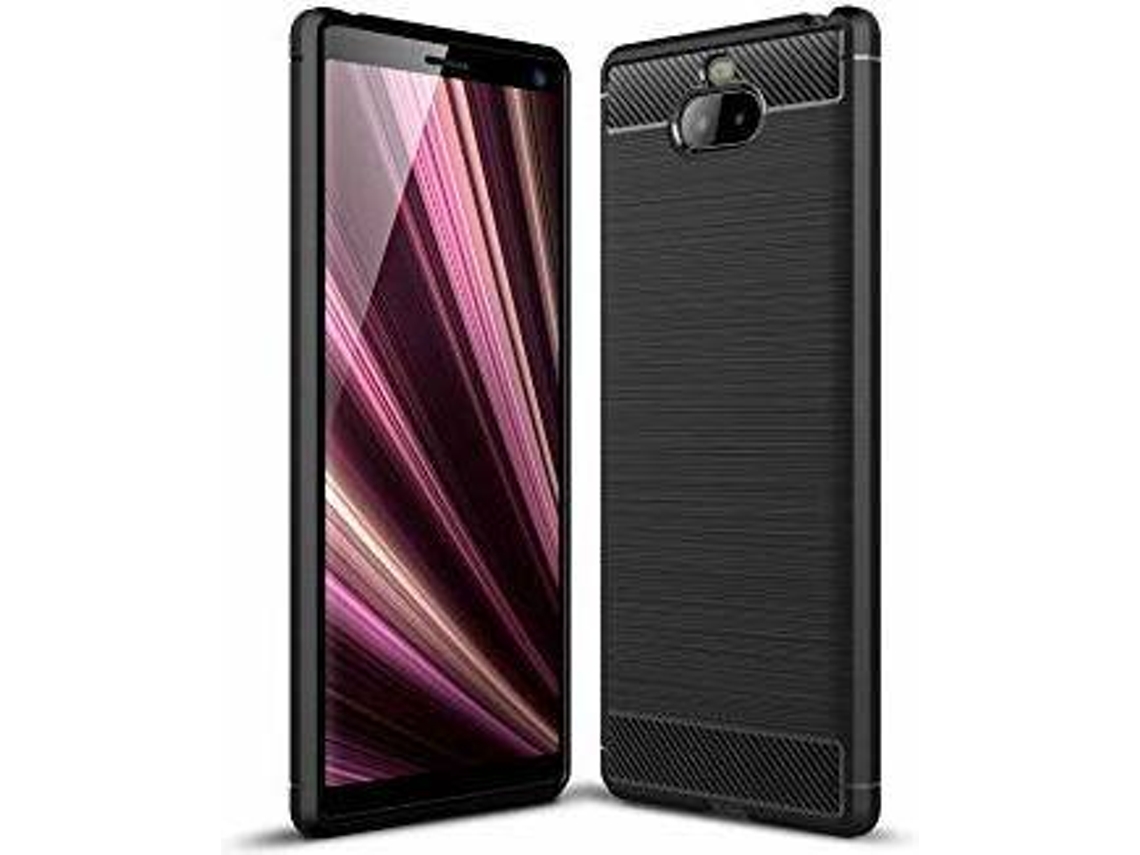 Carcasa Sony Xperia 10 Multi4you Gel TPU Carbono Negro