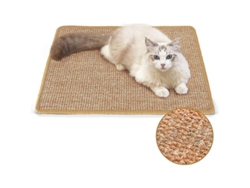 2026-7943-tapete De Rasqueo Para Gatos De Sisal Natural, 60x40 Cm, Antideslizante, Para Proteger Alfombras Y Pisos