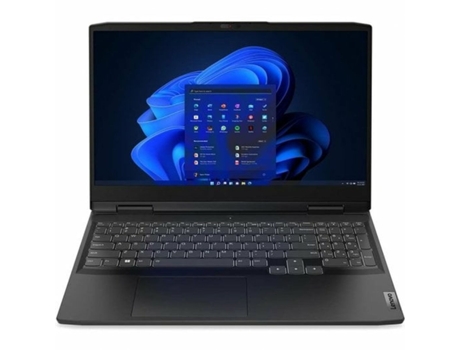 Laptop LENOVO 82SB00WHSP (Gris - 16 GB RAM - 512 GB SSD - 15,6 - Qwerty Español - NVIDIA GeForce RTX 3050 - AMD Ryzen 5)