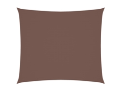 Parasol rectangular de tela Oxford 2x2,5 m Marrón MAISON EXCLUSIVE