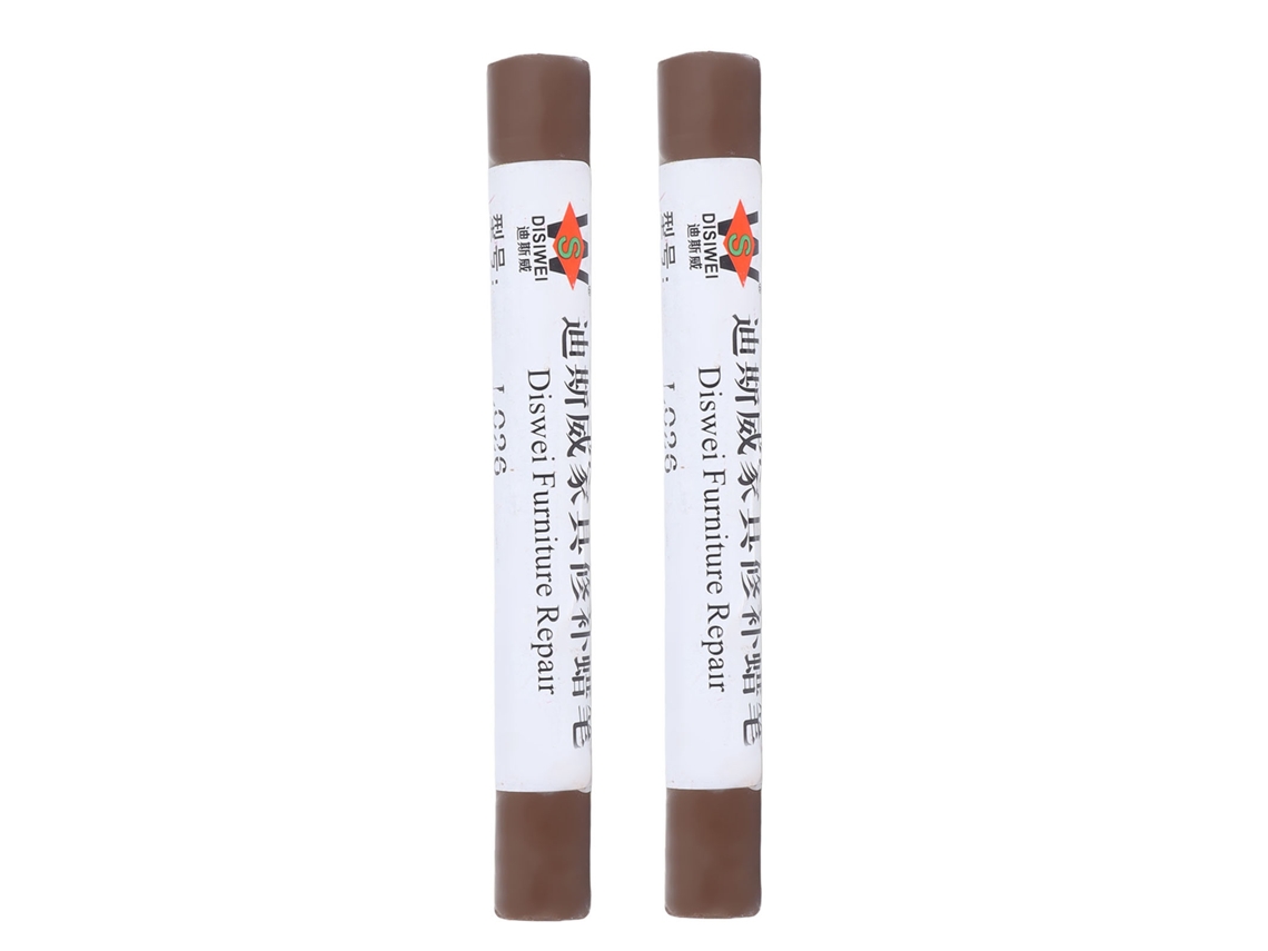2026 Store-2pcs Cera Lápiz Para Reparar Rayones Muebles Piso Pintura Material Reparador Verde Oliva Claro